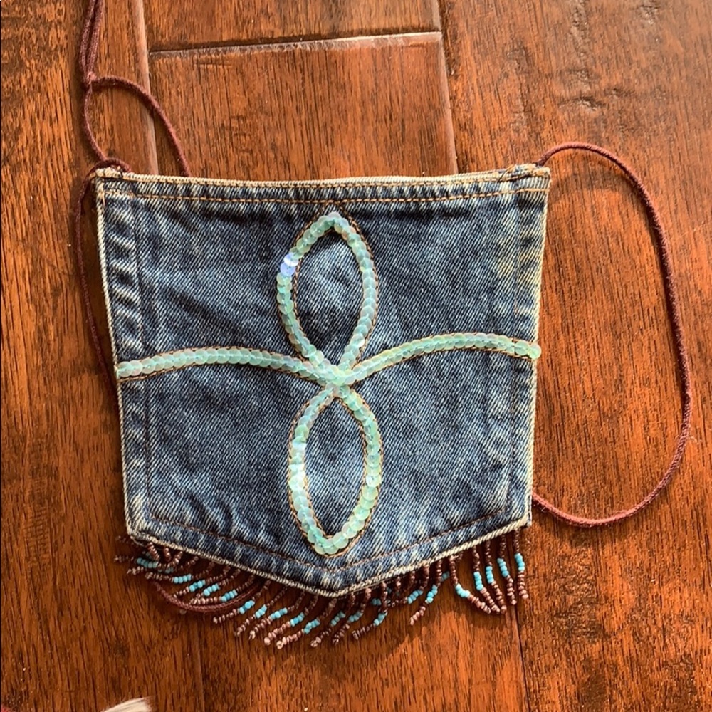 Jean crossbody